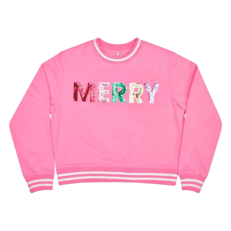 ISCREAM Merry Sequins Sweatshirt