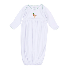 MAGNOLIA BABY Mallard Moments Gathered Gown