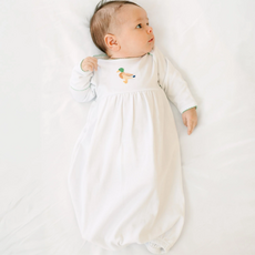 MAGNOLIA BABY Mallard Moments Gathered Gown