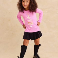 BALLET CAKE GRAPHIC TEE - Perennial Pink