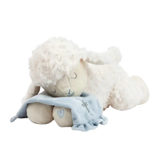 Blue Goodnight Prayer Mechanical Lamb