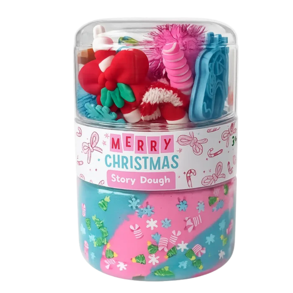 Candy Land Christmas Dough Jar