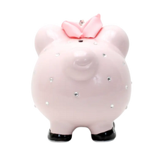 CHILD TO CHERISH Princess Pink Large Piggy Bank