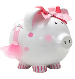 CHILD TO CHERISH Ava's Tutu Large Piggy Bank