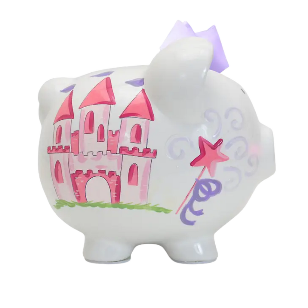 CHILD TO CHERISH Magic Fairy Castle Large Piggy Bank