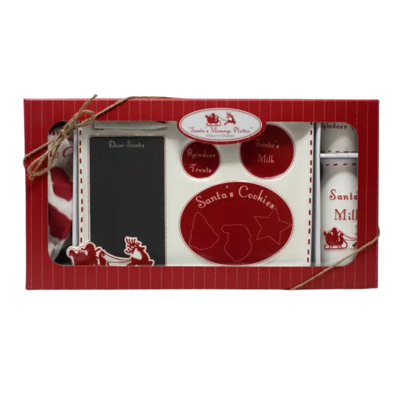 CHILD TO CHERISH Santa's Cookie Platter Set