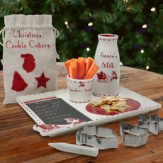 CHILD TO CHERISH Santa's Cookie Platter Set