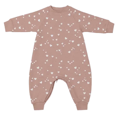 GUNAMUNA Fleece Jumpsuit - Hearts