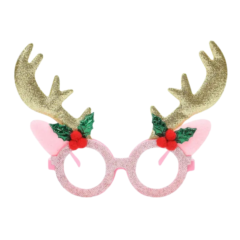 PACKED PARTY Oh Deer! Reindeer Novelty Christmas Glasses