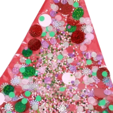 PACKED PARTY Trapped Confetti Santa Hat