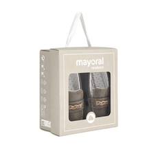 Newborn Boy Moccasin-Chocolate