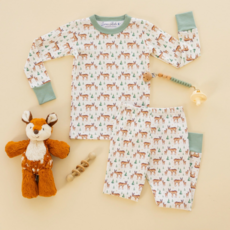 LUNA+ARLO Woodland Buck Long Pajamas