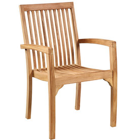 Teak Arm Chair Outdoor 23 x 24 x 35