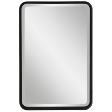 Black Vanity Mirror 20 W X 30 H X 2 D