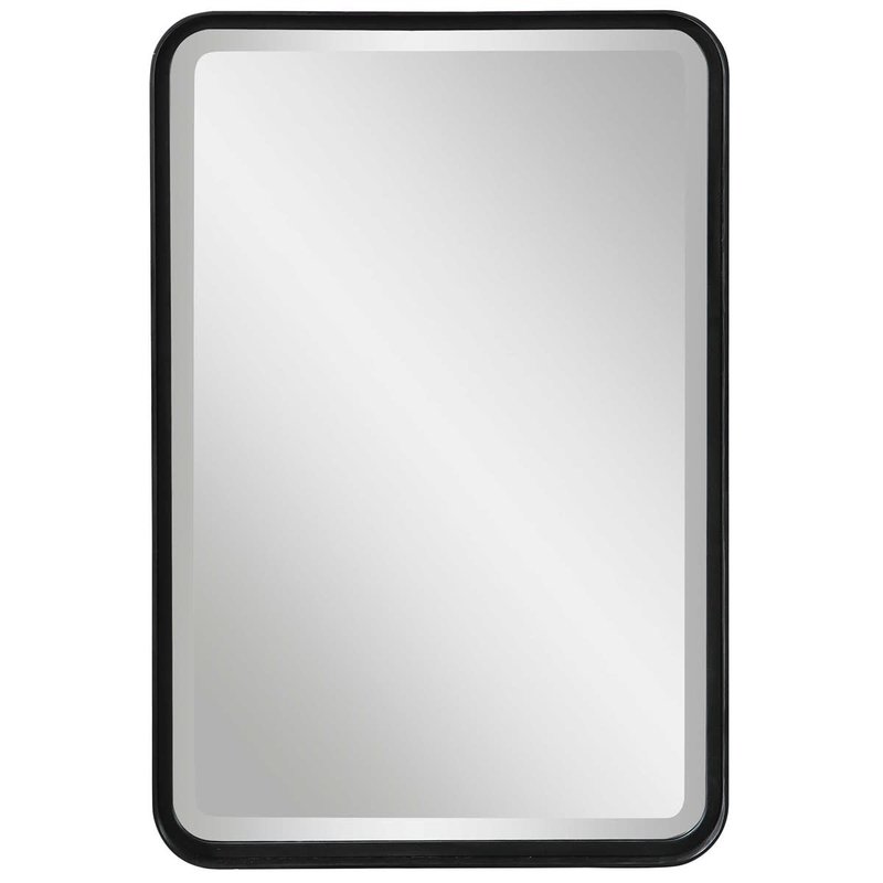 Black Vanity Mirror 20 W X 30 H X 2 D