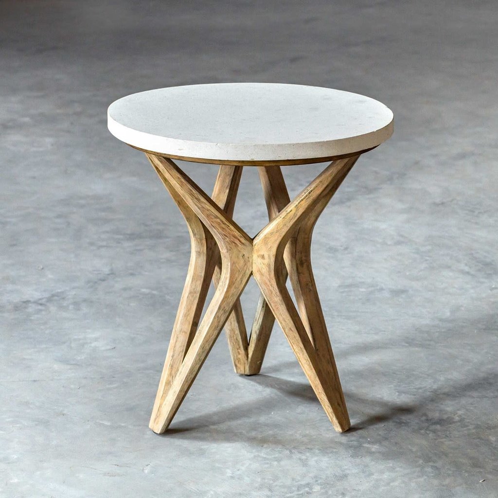 Marnie Accent Table 22"D x 24"H
