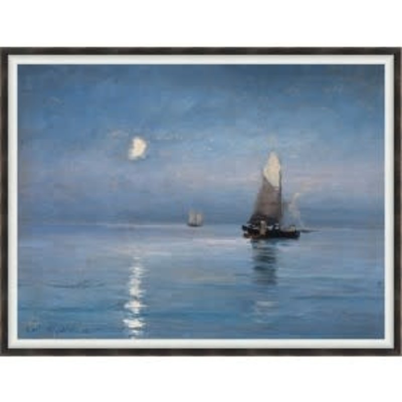 Wendover Art Moonlight Sail  17 x 13
