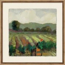 Wendover Art Vinyard View 1 21.75''x21.75''