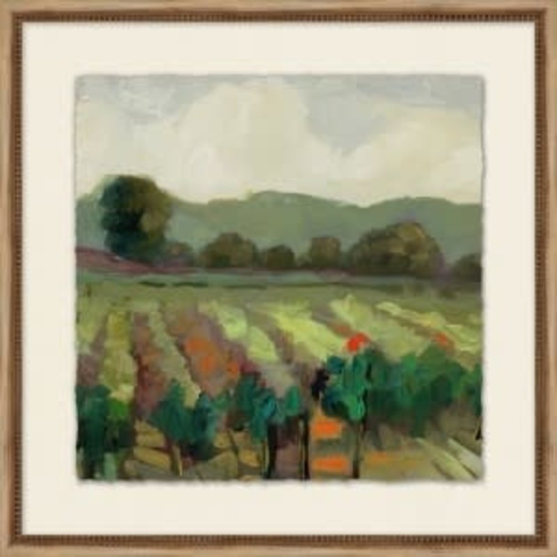 Wendover Art Vinyard View 1 21.75''x21.75''