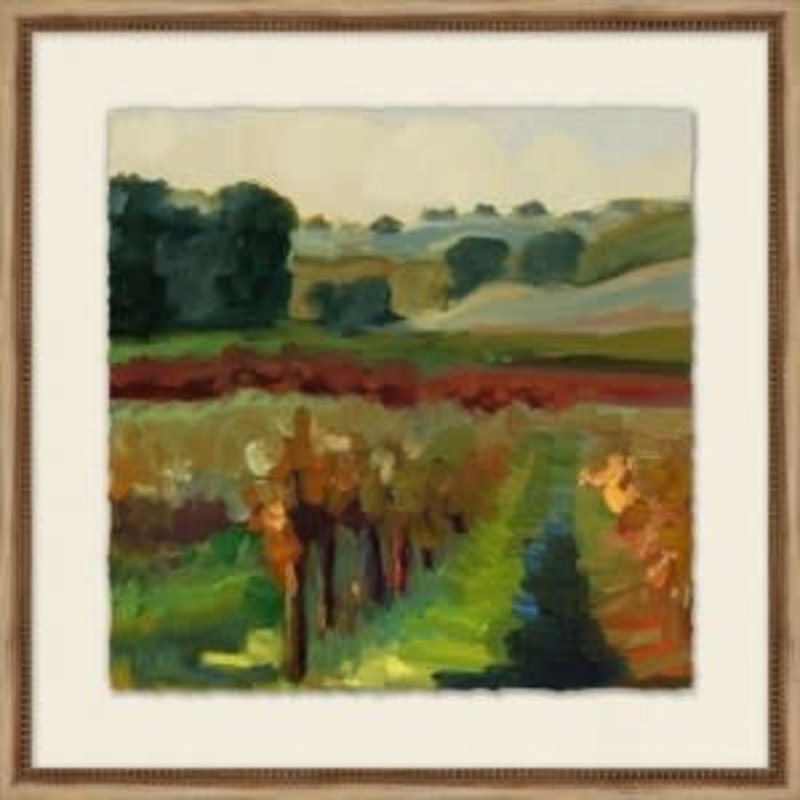 Wendover Art Vinyard View 6 21.75''x21.75''