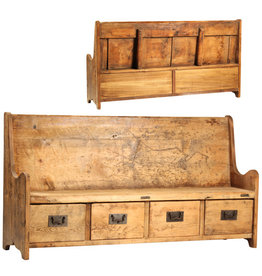 Olaf Bench with Drawers