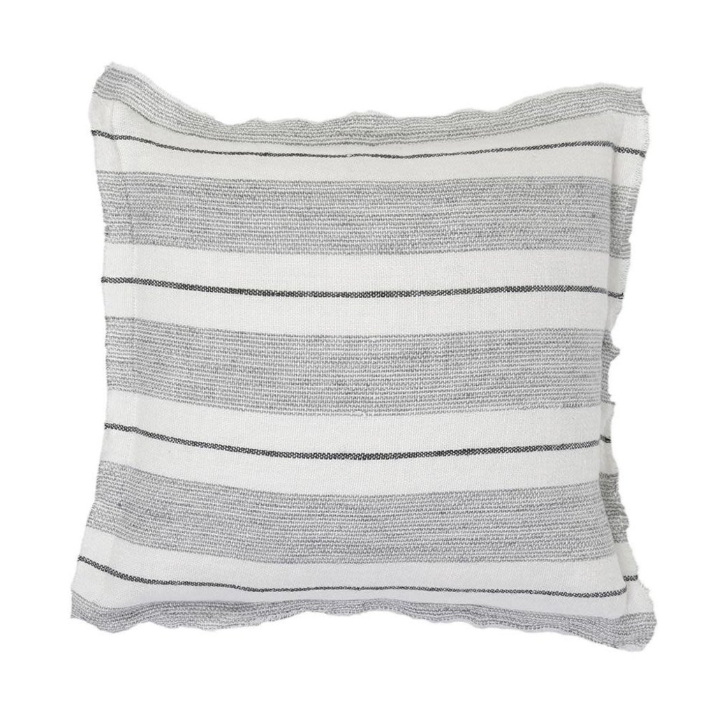 Pom Pom At Home Laguna Big Pillow Grey/Charcoal 28''x36''