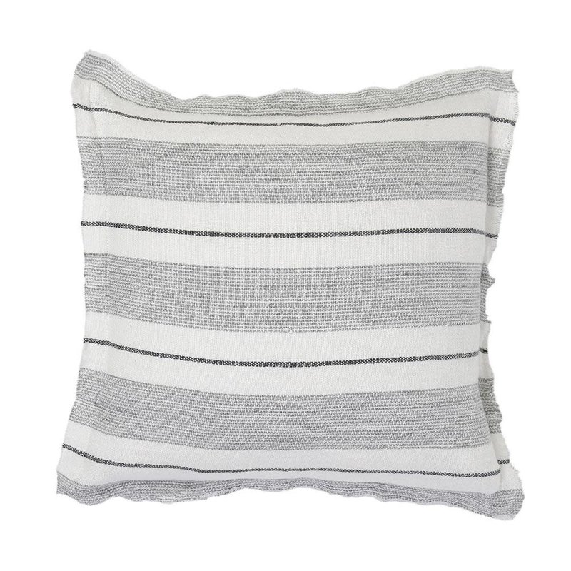 Pom Pom At Home Laguna Big Pillow Grey/Charcoal 28''x36''