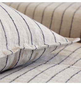 Pom Pom At Home Blake Big Pillow Flax/Midnight 28''x36''