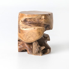 Teak Stool - Round