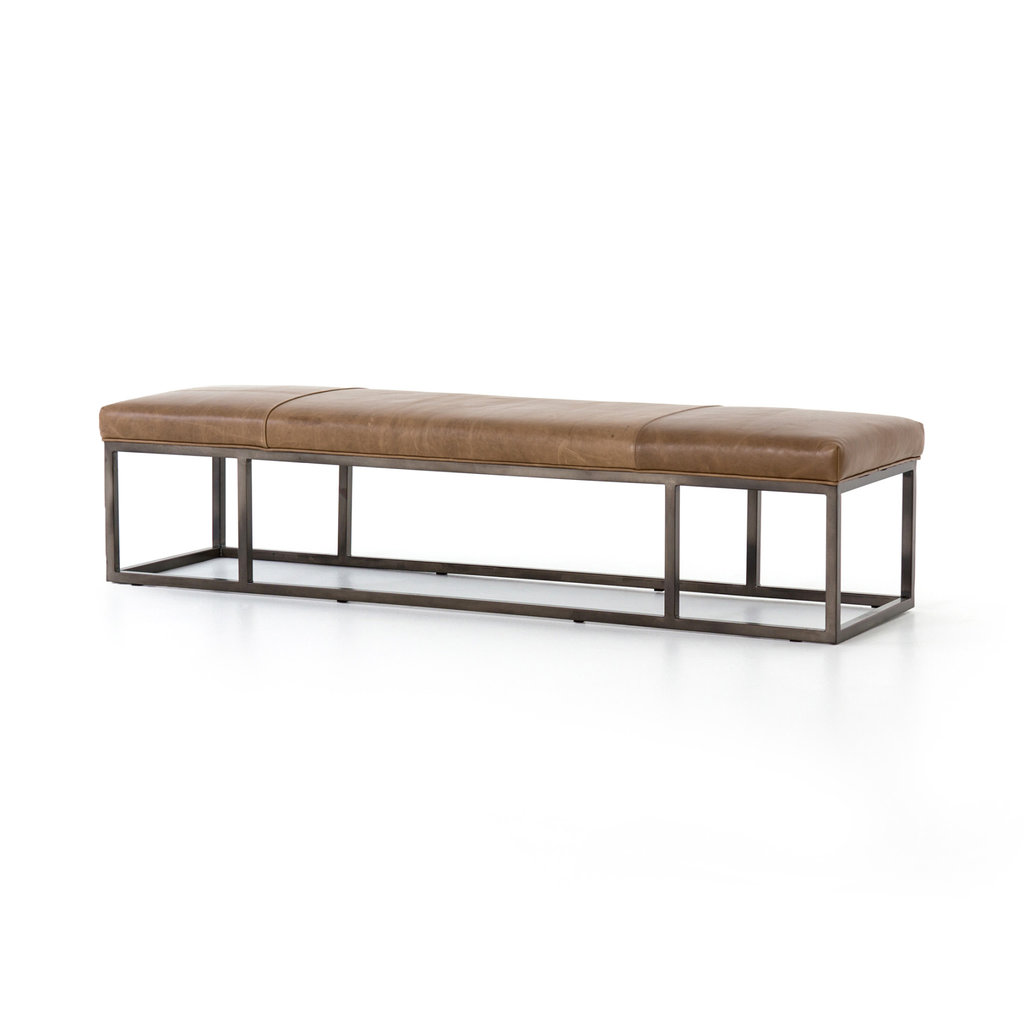 Beaumont Bench- Leather
