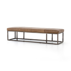 Beaumont Bench- Leather