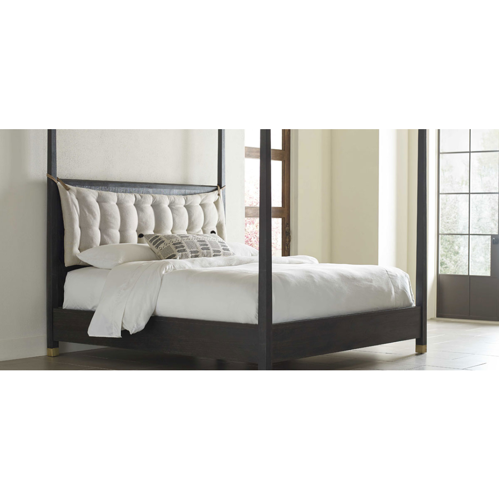 Brownstone Palmer Canopy Bed Cal King Mink