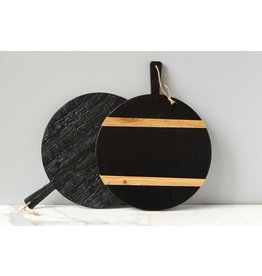 Europe 2 You Black Round Mod Charcuterie Board M