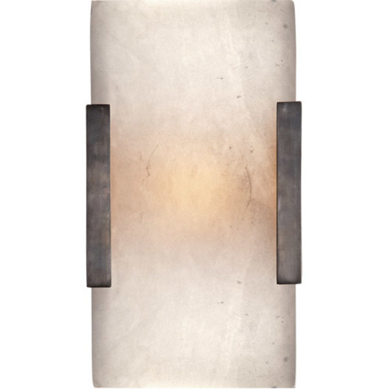 Visual Comfort Covet Wide Clip Bath Sconce Bronze