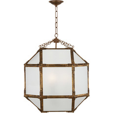 Visual Comfort Morris MED Lantern Gilded Iron