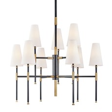 Hudson Valley Bowery 9LT Chandelier 34''