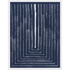 Wendover Art Navy Depth II  40.75 x 52.75