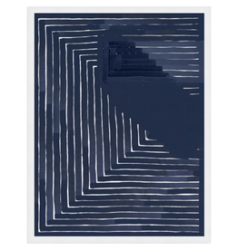 Wendover Art Navy Depth I  40.75 x 52.75
