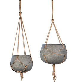 Hanging Concrete Pot SM