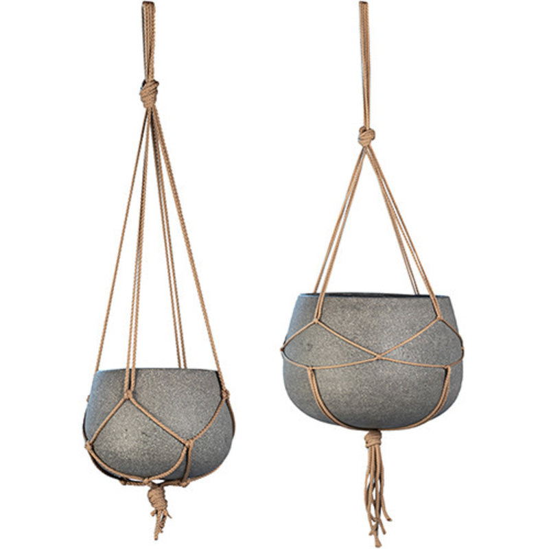 Hanging Concrete Pot SM