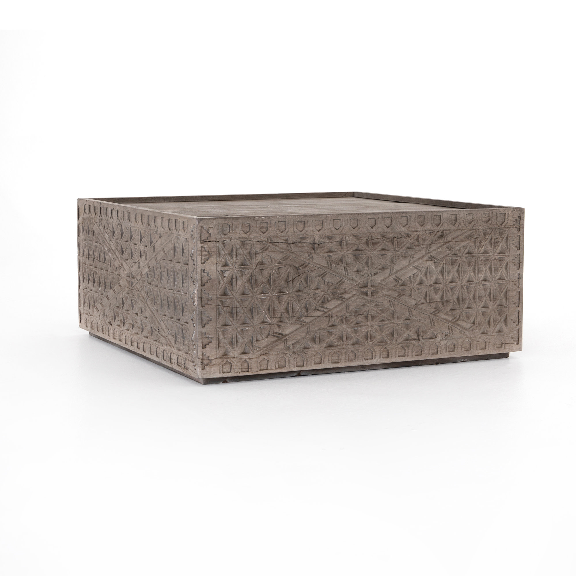 Abby square coffee table deals