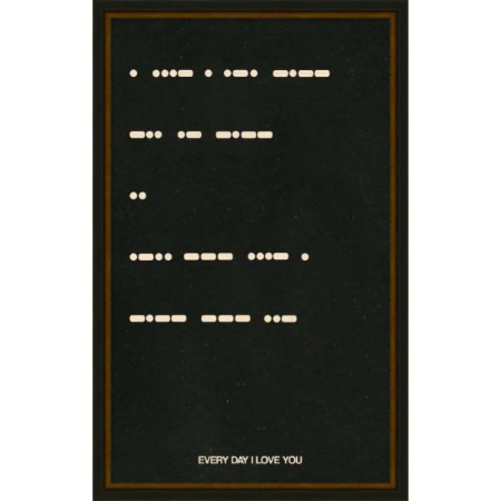 Wendover Art Everyday I Love You 16.5x26.5
