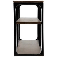 Noir Large Novie Console with Black Metal