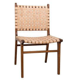 Noir Dede Dining Chair, Teak