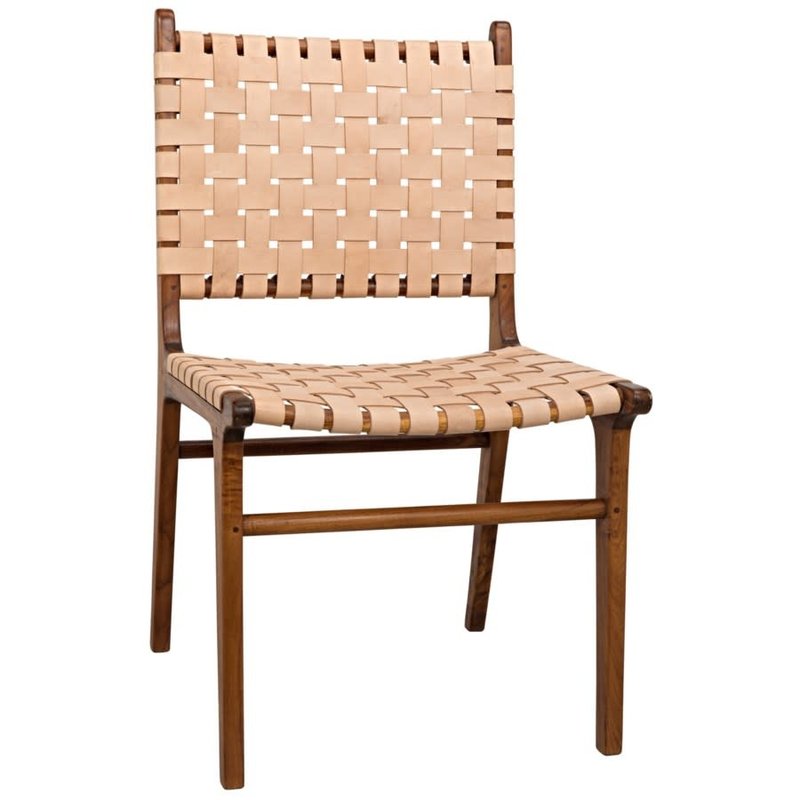 Noir Dede Dining Chair, Teak