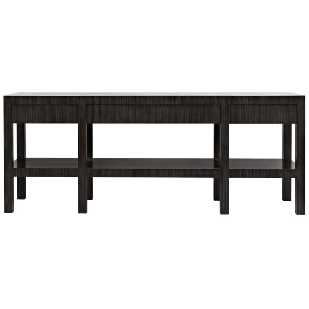 Noir Conrad Console, Pale 81W X 20D X 32.5H