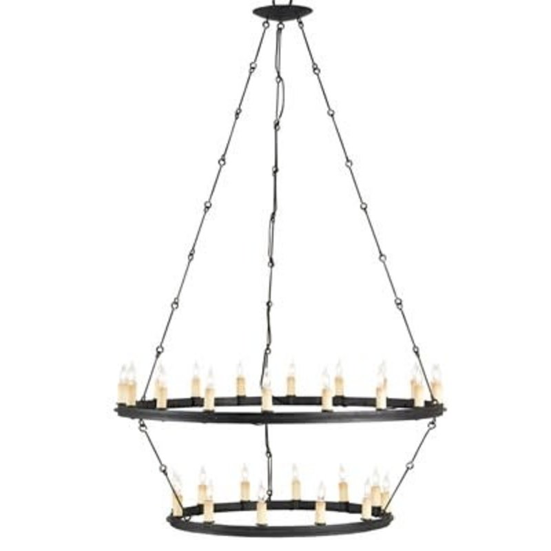 Currey & Company Toulouse Chandelier H: 53'' Dia: 33''