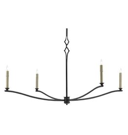 Currey & Company Knole Chandelier H: 20.75'' Dia: 49''