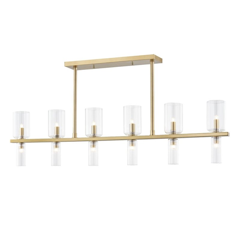 Visual Comfort Turenne Dynamic Chandelier Brass LRG - Thrive Interiors and  Design