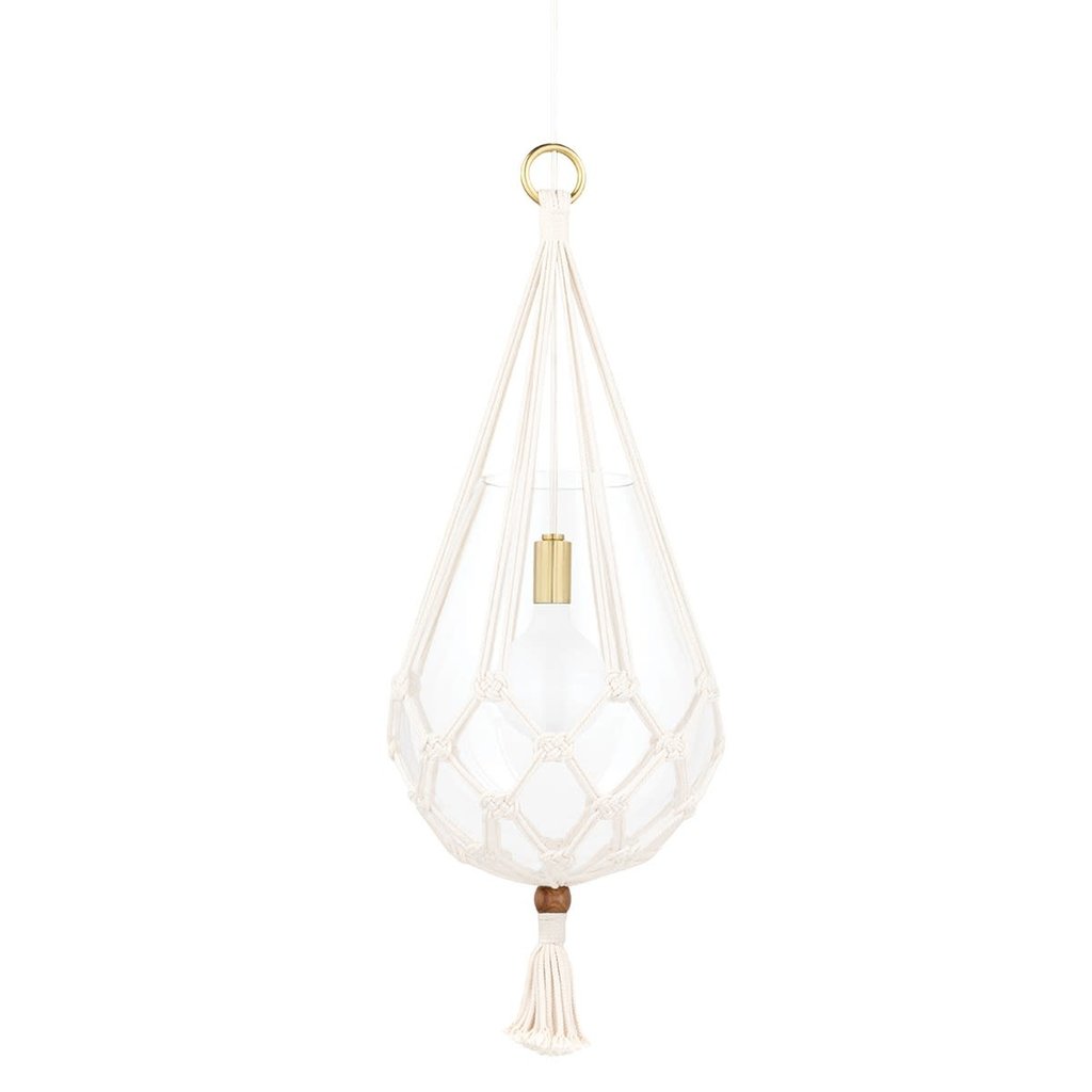Mitzi Tessa Large Pendant 14.75D x 32H